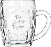 Chope à Bière Gravée 55cl De Leafste Beppe