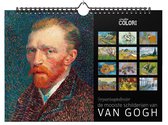Verjaardagskalender De mooiste schilderijen van Van Gogh - Wandkalender A4 - Niet jaargebonden
