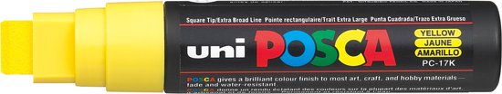 MARQUEUR POINTE EXTRA-LARGE – JAUNE – PC17K – POSCA