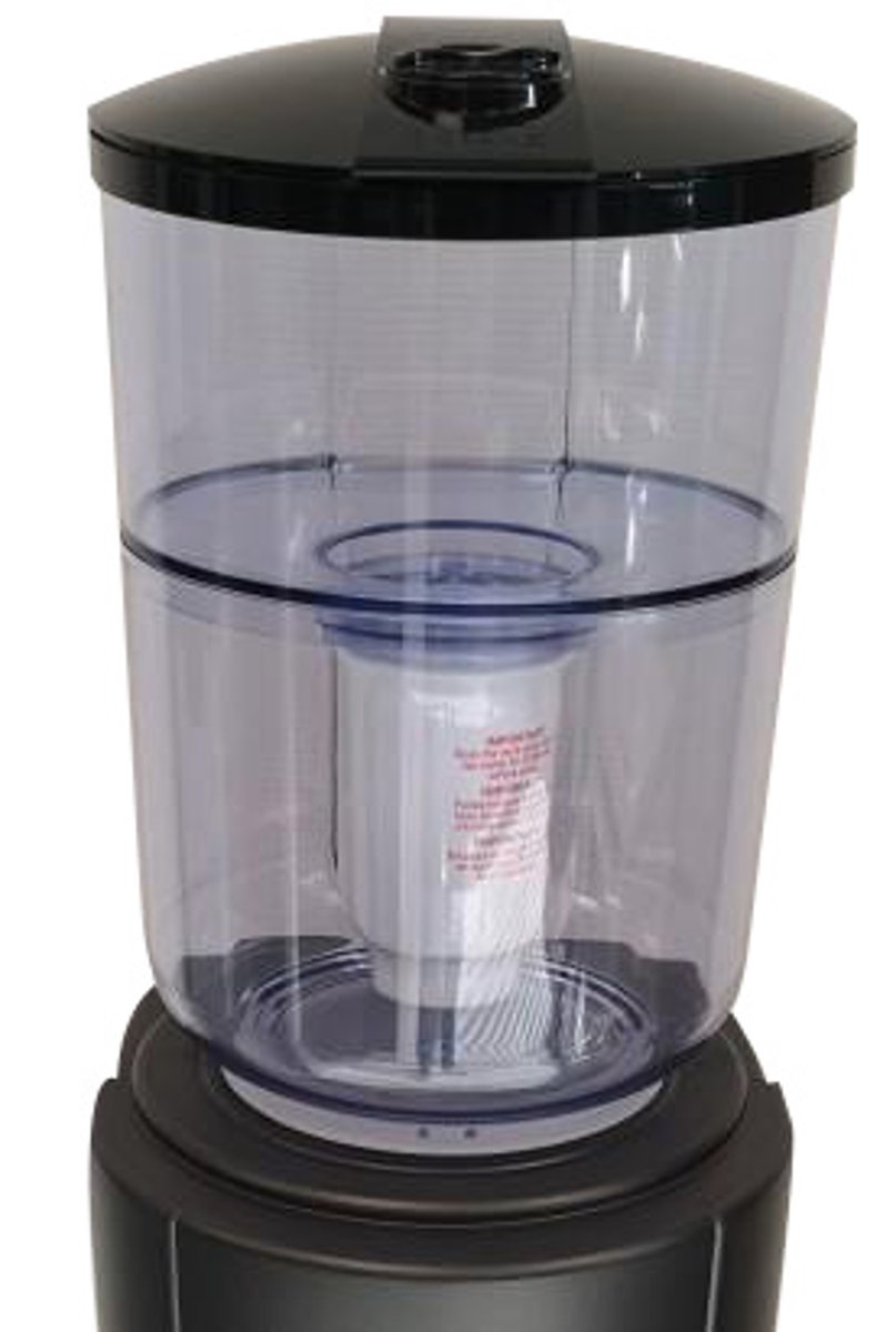 Navulbaar waterfiltervat - Vitapur - waterfilter tapsysteem voor fleswaterkoeler/waterdispenser/waterkoeler