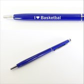 Pen Met Gravering - I Love Basketbal