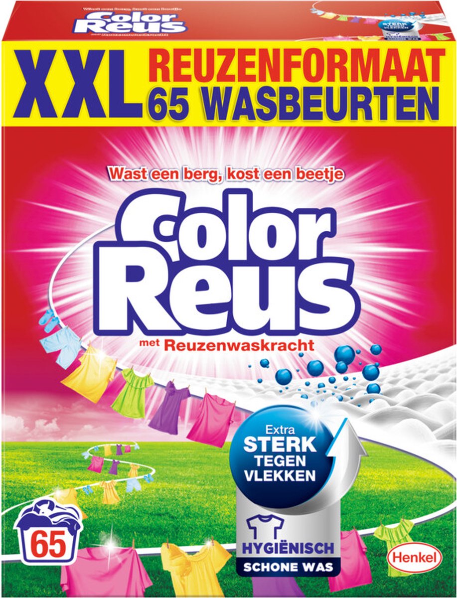 2x Witte Reus Waspoeder Color 3,575 kg