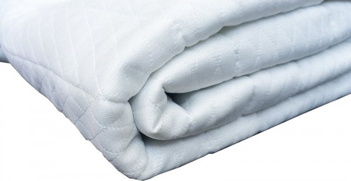 ( LET OP HOES / TIJK ) - Matrashoes-tijk Met Rits - Comfort - Anti Allergie - 160x220 - Dikte 24 cm