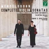 Valentina Nicolai & Simone El Oufir Pierini - Complete Violin Sonata (CD)