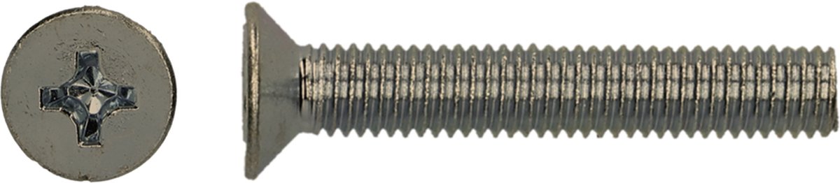 PGB-FASTENERS | Metaalschroef VZK DIN 965H M4x20 A2 | 200 st
