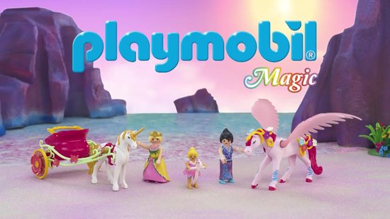 71002 - Playmobil Magic - Calèche royale et cheval ailé Playmobil