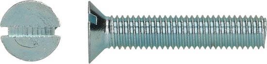 Foto: Pgb fasteners metaalschroef vk din 963 m 3x60 zn 200 st