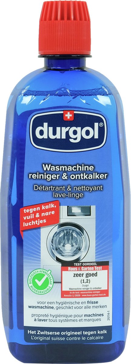 Durgol Reiniger Wasmachine ontkalker en reiniger Universeel 7640170982084