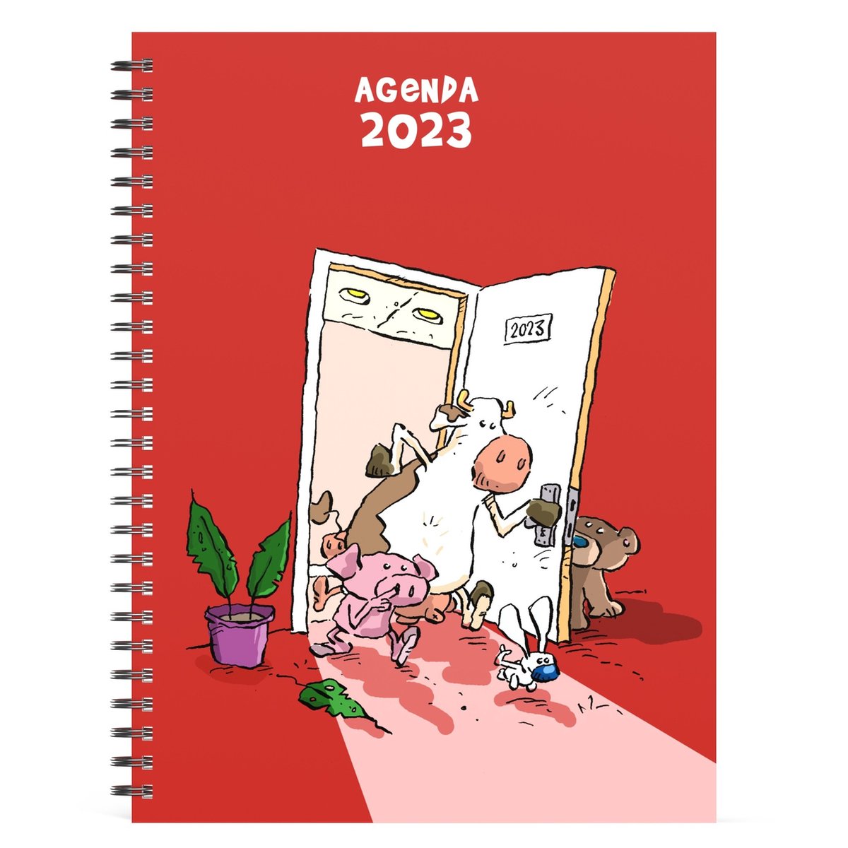 Bureau Agenda 2023 - Ritstier (17cm x 23cm)