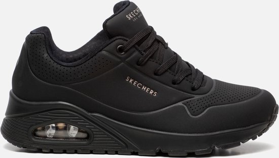 Baskets pour femmes Femme Skechers Uno Stand On Air - Noir / Noir - Taille 38