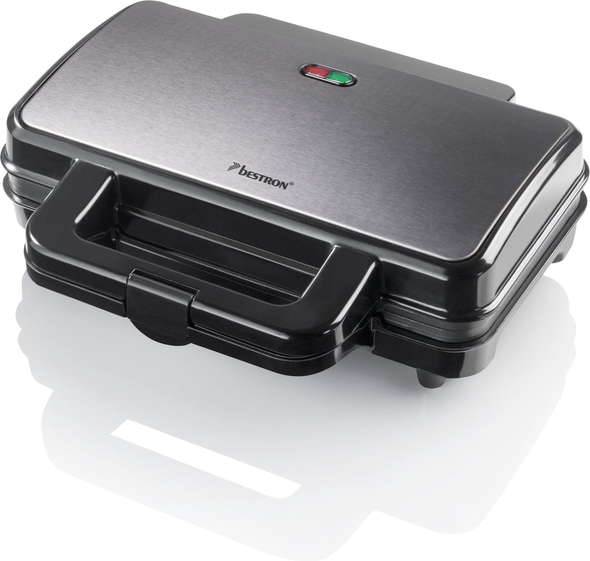 Bestron XL Tosti Ijzer Voor 2 Tosti s Tosti Apparaat 1000W Kleur 