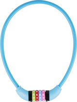 Vinz Baker Câble antivol pour vélo pour enfants / Antivol à combinaison / Antivol à combinaison Blauw 10mm - 65cm