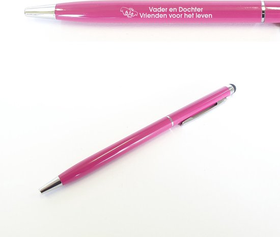 Stylo Avec Gravure - Père Et Fille