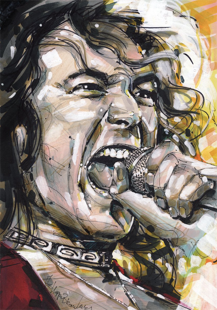 Passionforart.eu Robert Plant - poster - 30 x 40 cm full colour