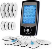 Tens Apparaat - EMS Therapie - Elektrische Spier Stimulator 16 modus Elektrodentherapie voor Spierstimulatie (EMS) & Pijnverlichting Pijn Therapie - Massage Apparaat - Nekmassage - Voetmassage - Acupressuur