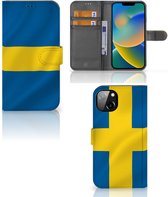 Flipcase iPhone 14 Plus Telefoon Hoesje Zweden