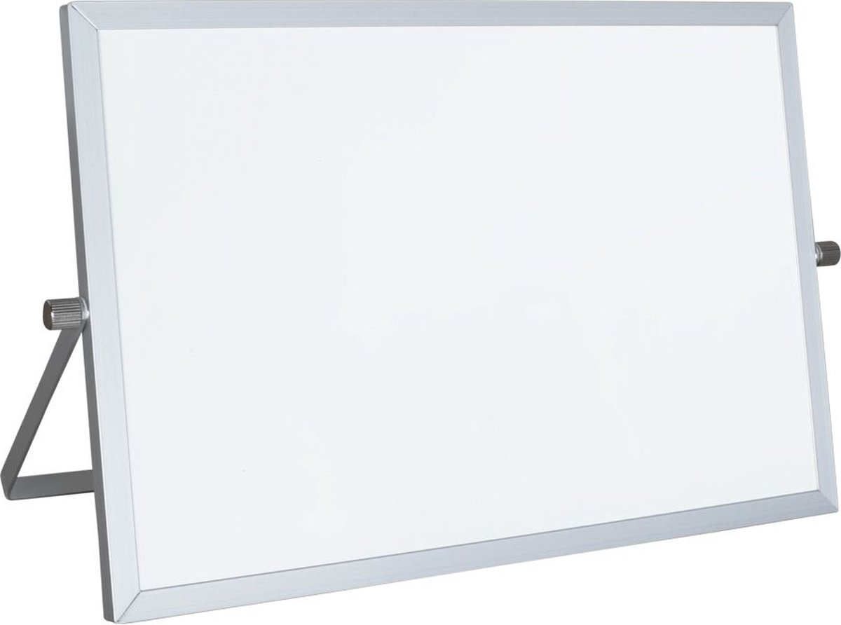 Ivol - tableau blanc portable avec cadre en aluminium 30x40 cm