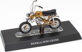 Scooters Collection-Benelli Mini Cross - Leo Models, schaal 1:18, voor verzamelaars, niet geschikt voor kinderen jonger dan 14 jaar