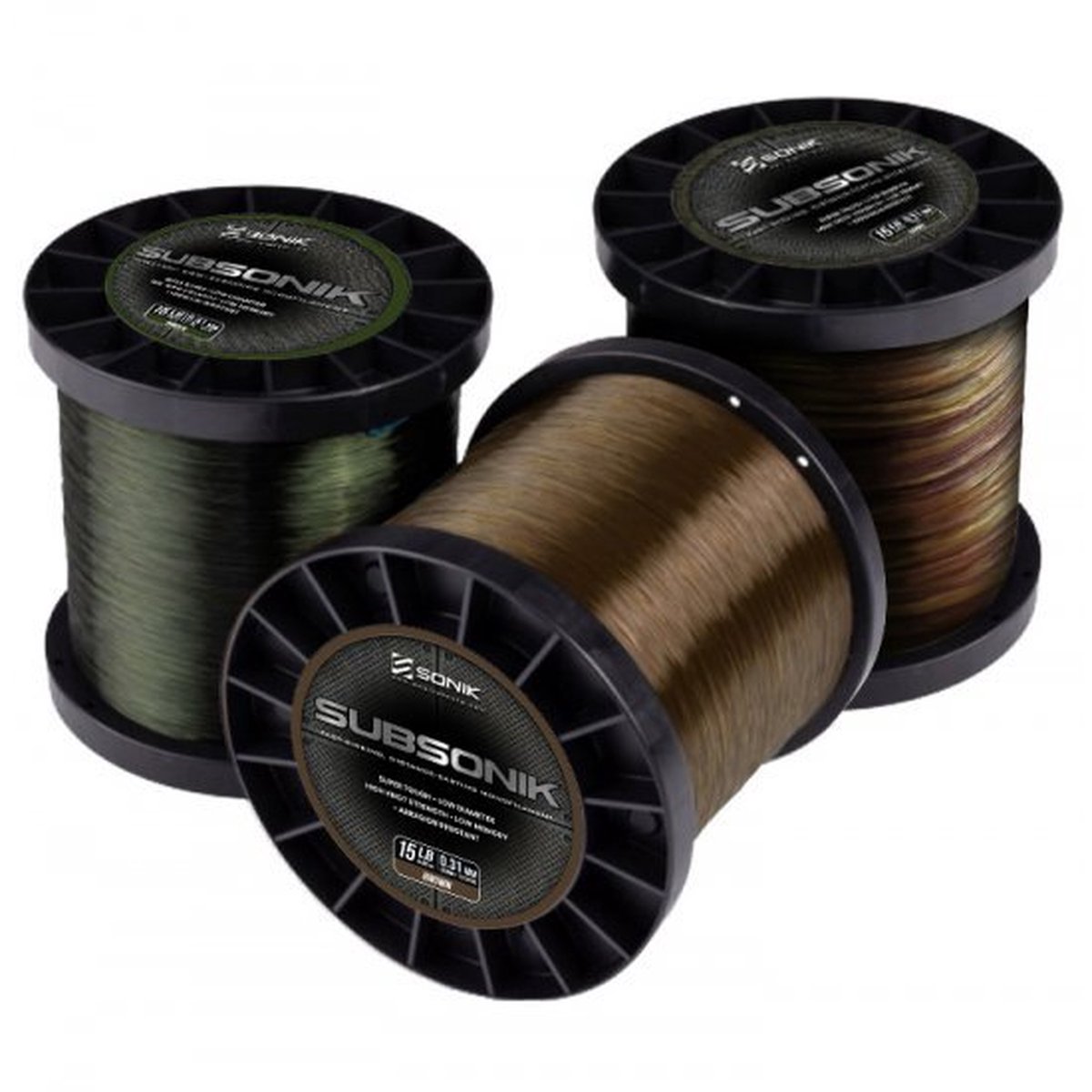 Sonik Subsonik Monofilament 3000m Bruin 0.41mm