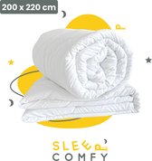 Sleep Comfy - Nature Series - Hotel Kwaliteit 4 Seizoenen Dekbed | 200x220 cm - 30 dagen Proefslapen - Anti Allergie Dekbed Met Twee Delen - Tweepersoons Dekbed- Zomerdekbed & Winterdekbed