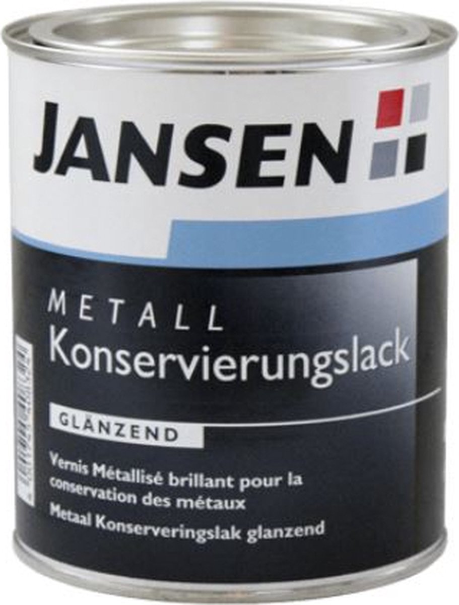 Jansen Metaal Konserveringslak - Vernis - 750 ml