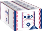 King Chewmints Original 30 boîtes de 27 g - Bonbons à mâcher saveur menthe poivrée - rafraîchissant - boîte