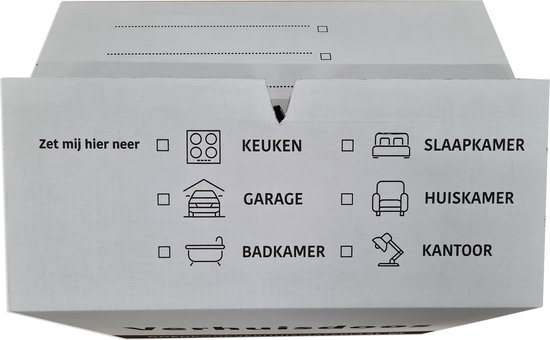 Verhuisdozen - 10 stuks - 60 Liter - Extra stevige Verhuisdoos - Dubbel