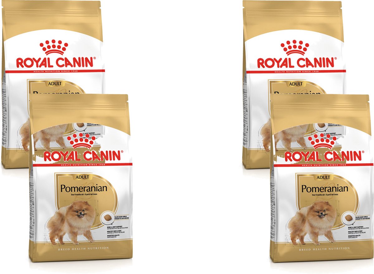 Royal Canin Pomeriaan Adult – Hondenvoer – 4 x 3 kg