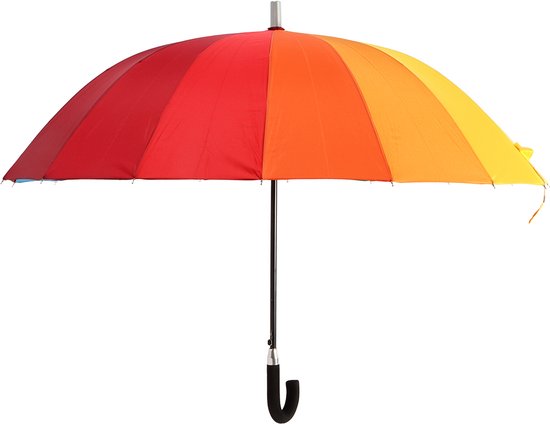 had het niet door Balling litteken Biggdesign Moods Up Regenboog Paraplu - Windbestendig - Lichte Design -  Voor Heren en... | bol.com