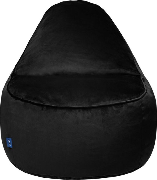 Foto: Fluwelen zitzak grote zitzak volwassenen binnen woonkamer zitzakken lounge ergonomische bean bag gaming zitzak stoel