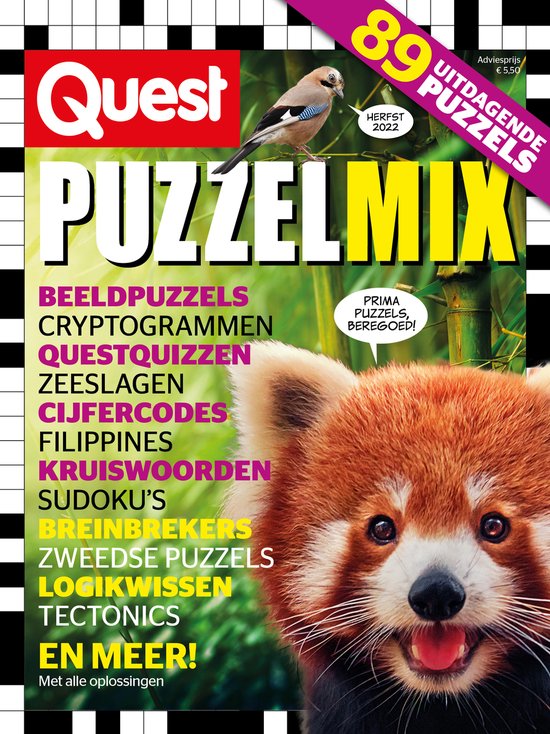 Quest Puzzelmix editie 4 2022 - puzzelboek
