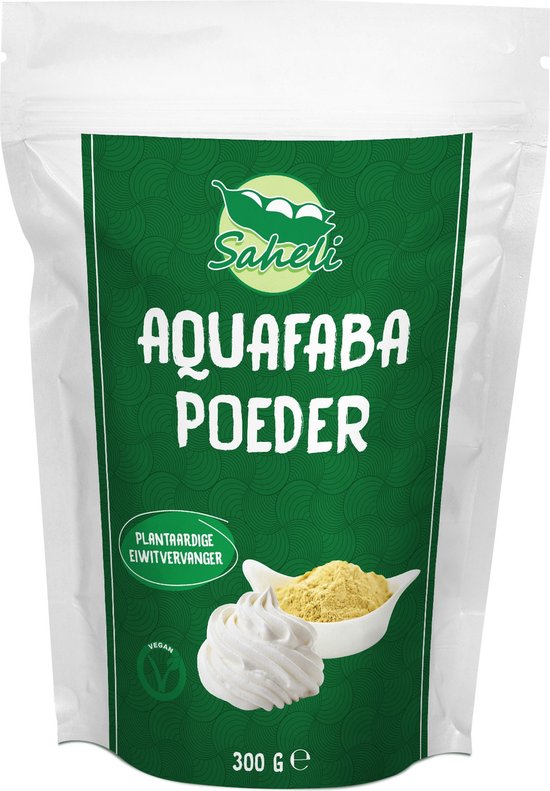 Saheli Aquafaba Poeder (300g) | Vegan & Plantaardige Ei Vervanger & Cocktail Schuimer