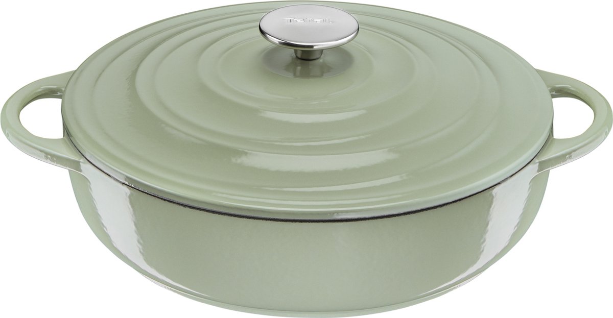Tefal LOV lage braadpan - 3.8L - Ø28 cm - Groen