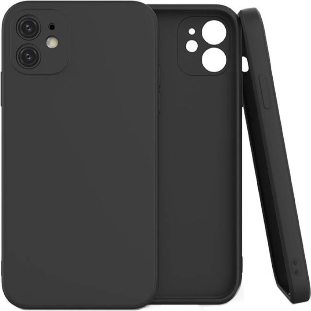 TPU back cover Geschikt voor Apple iPhone 11 - Zwart hoesje