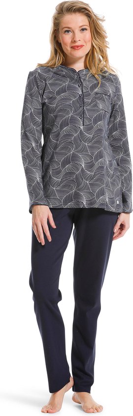 Pastunette Dames Pyjama Donkerblauw 50