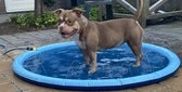 Hondenbadje - Zwembad voor Hond en Kind - Hondenbad met sproeiers - Hondenzwembad 100 cm