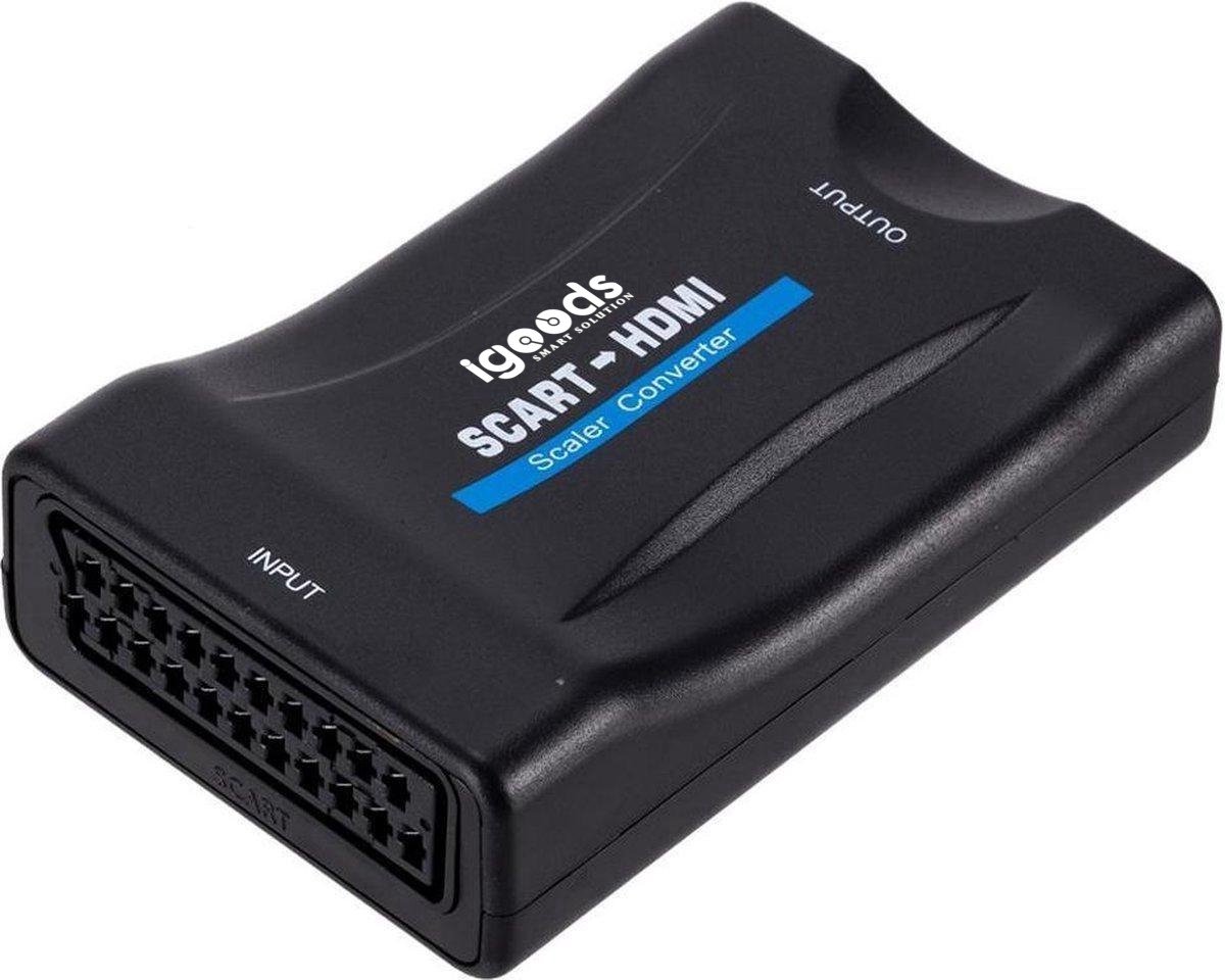 IGOODS - Scart naar HDMI converter - HDMI -switch