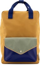 Sticky Lemon Backpack/Boekentas Large - Meadows - Envelope - Camp Yellow