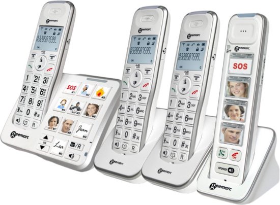 Téléphones sans fil Senior Geemarc 295 Quatro