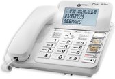 GEEMARC CL595 vaste telefoon voor SLECHTHORENDEN en SLECHTZIENDEN met 50 dB GELUIDSVERSTERKING. Met BEANTWOORDER