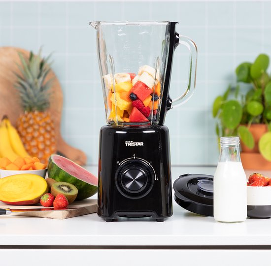 Tristar Blender BL-4476 - 1.5 liter - Kunststof Kan - 500 watt - Pulse functie - Ice crucher van Tristar — afbeelding 5