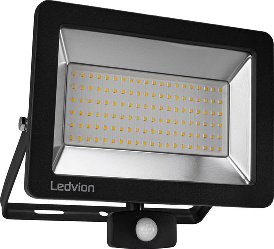 Ledvion LED Breedstraler met Sensor 150W – 4000K - Quick Connector - 5 Jaar | bol.com