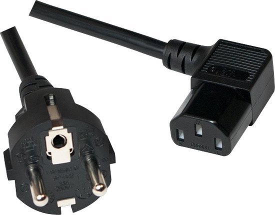 LogiLink 2m, CEE 7-7/C13, 2 m, CEE7/7, Coupleur C13, 250 V, 10 A
