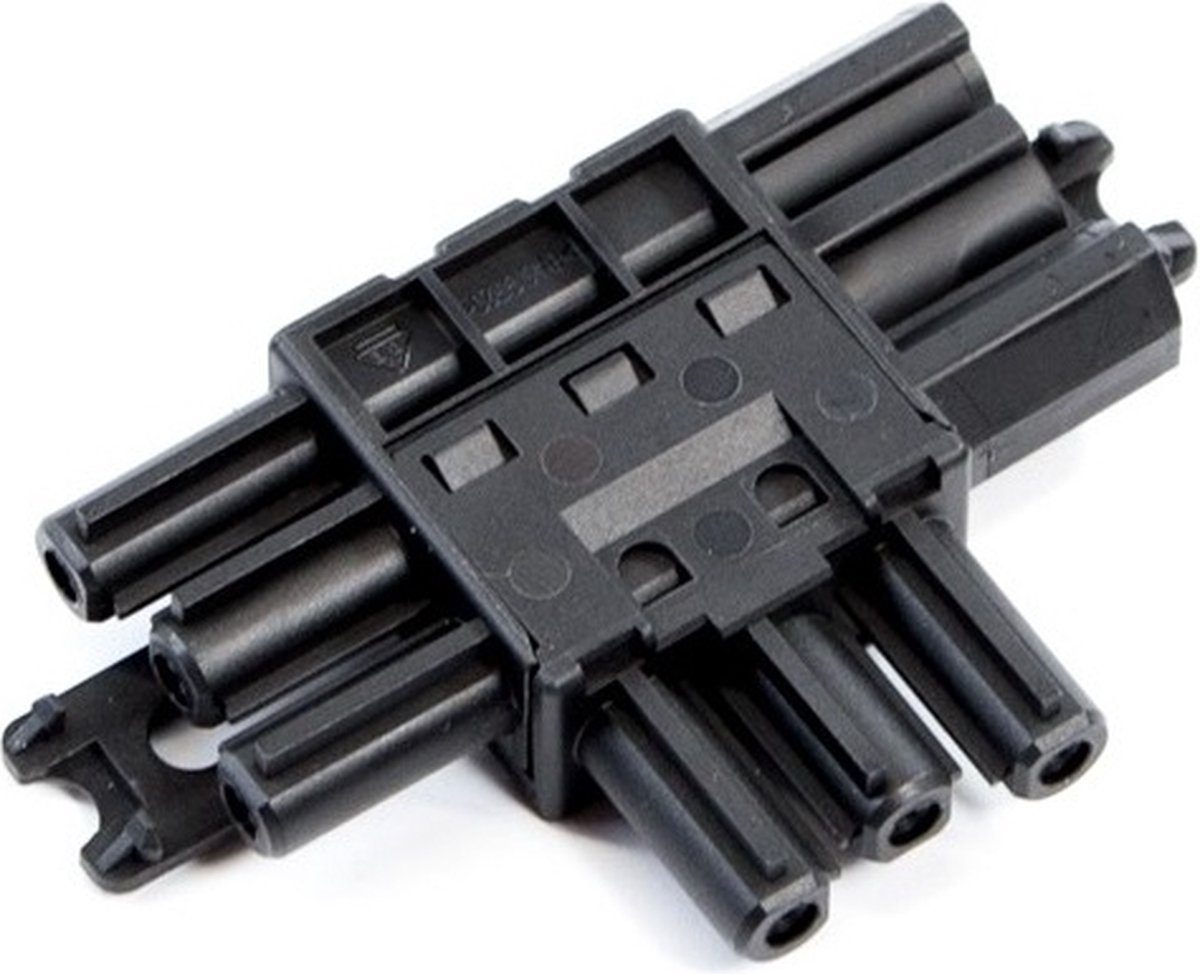 Bachmann installatiestekker splitter - Wieland GST18® - 1 > 2 / zwart