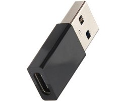 USB-A (m) - USB-C (v) adapter - USB3.0 / zwart