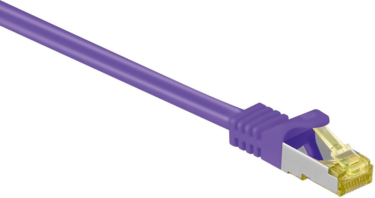 Wentronic 91645 - Cat 6 STP-kabel - RJ45 - 10 m - Paars