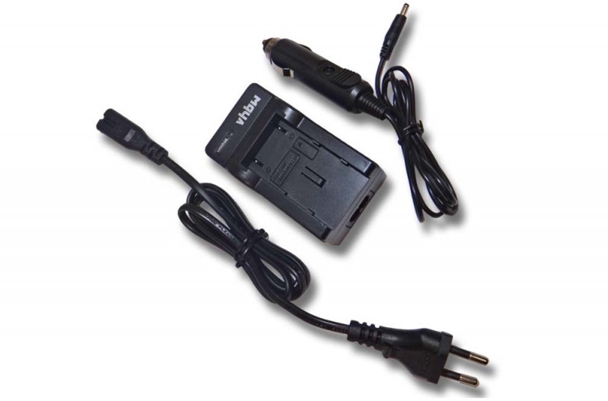 Camera accu snellader compatibel met o.a. Panasonic CGA-S005, DMW-BCC12, Kodak LB-080 en Fujifilm NP-70 accu's