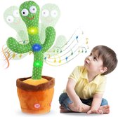 Dansende Cactus Speelgoed – TikTok – Pratende Knuffel – 120 liedjes – Recorder – Zingende – Interactieve knuffel