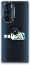 Bumper Hoesje Motorola Edge 30 Pro Smartphone hoesje Boho Bottle