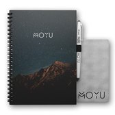 MOYU - Midnight Mountain Notebook - Uitwisbaar Notitieboek A5 Premium